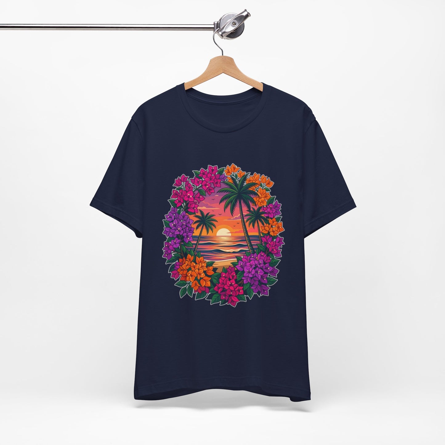 Sunset Floral Tropical