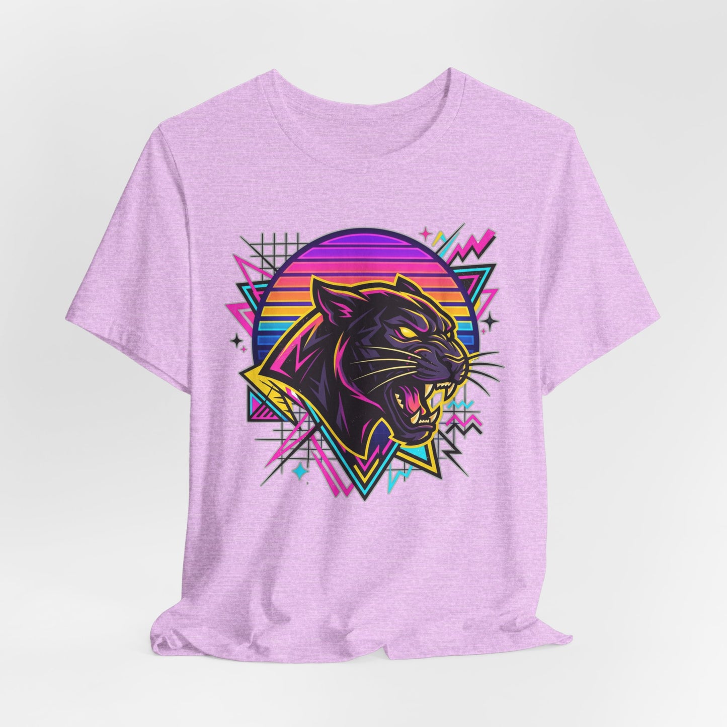 Retro Neon Panther