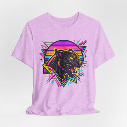 Retro Neon Panther