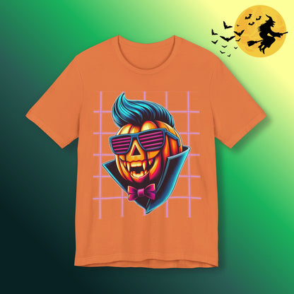 Retro Pumpkin Vampire