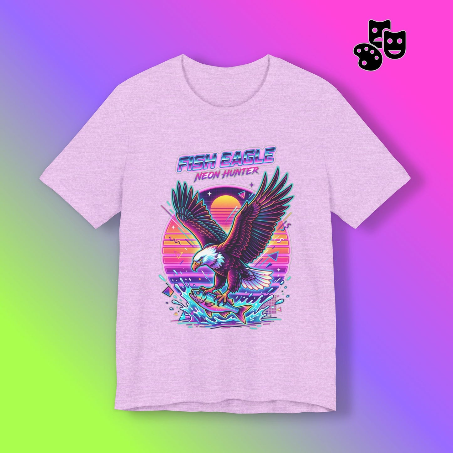 Fish Eagle Neon Hunter