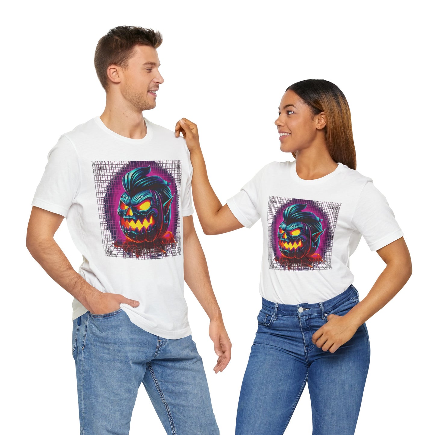 Halloween Vampire Pumpkin Tee
