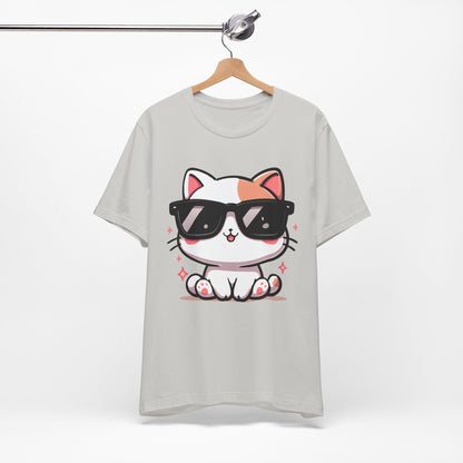Cute Kitty Cat with Shades Tee