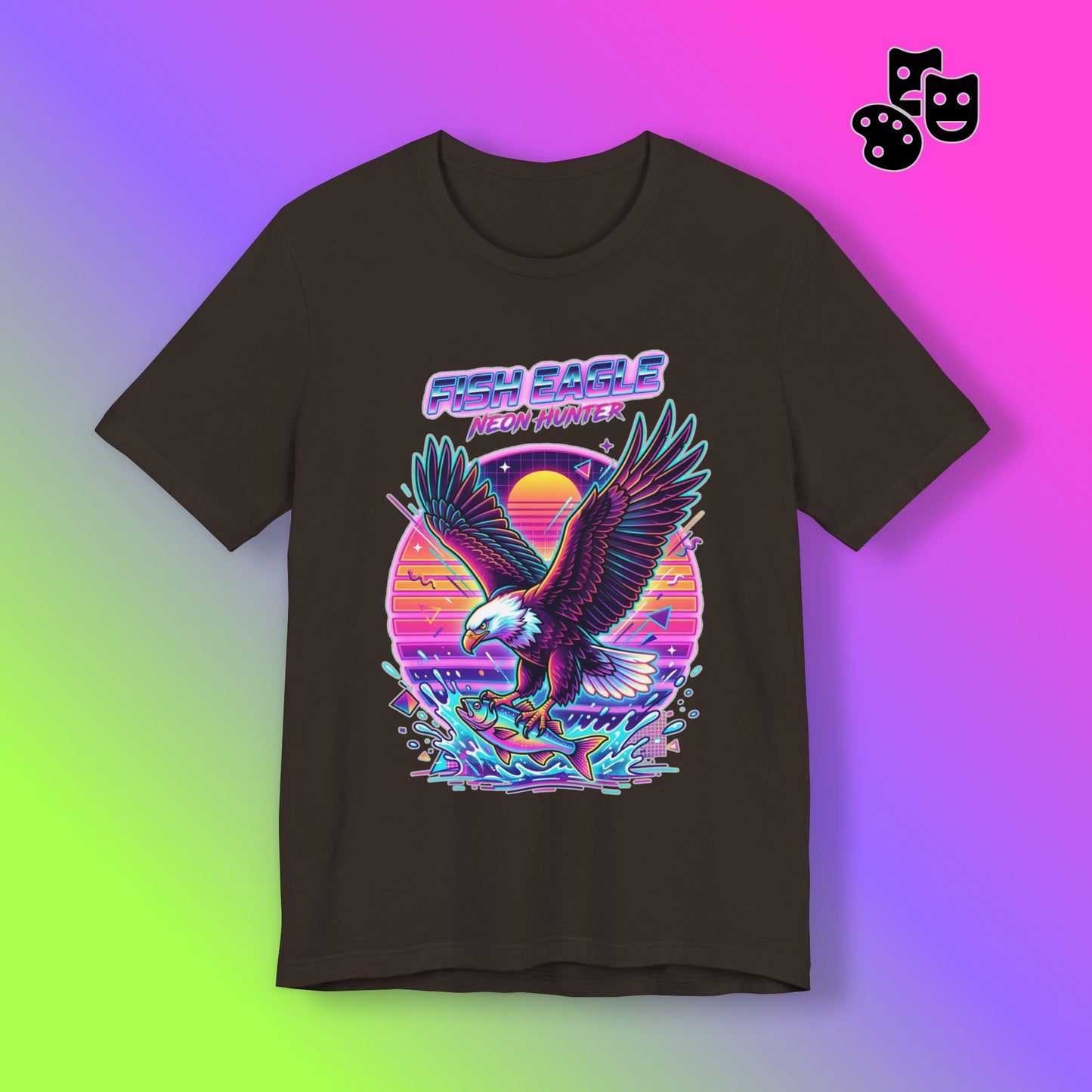 Fish Eagle Neon Hunter
