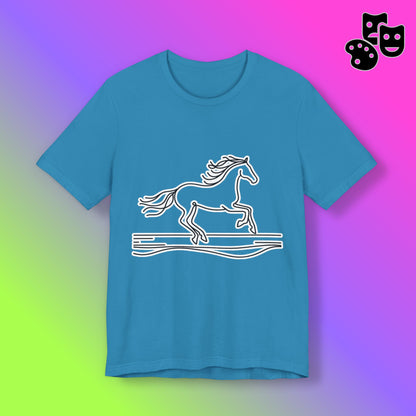 Horse on Beach Tee