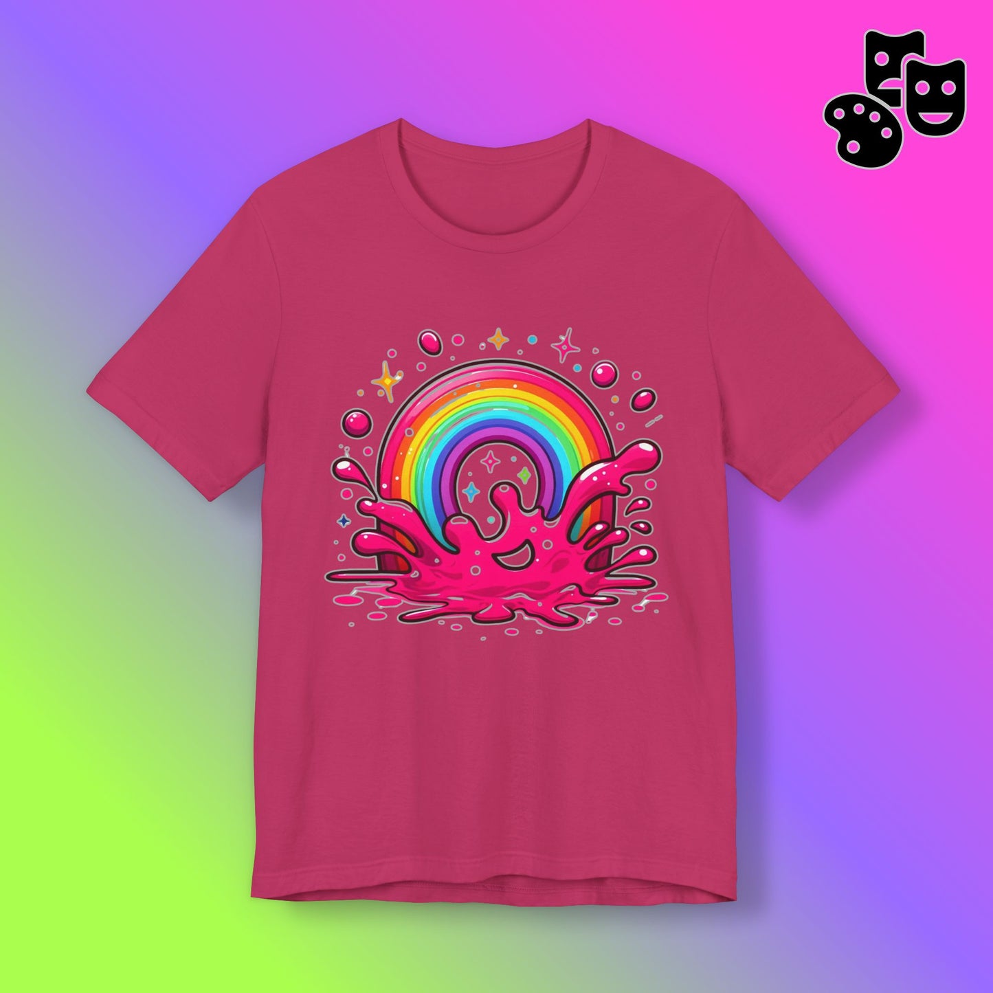 Rainbow Paint Splash