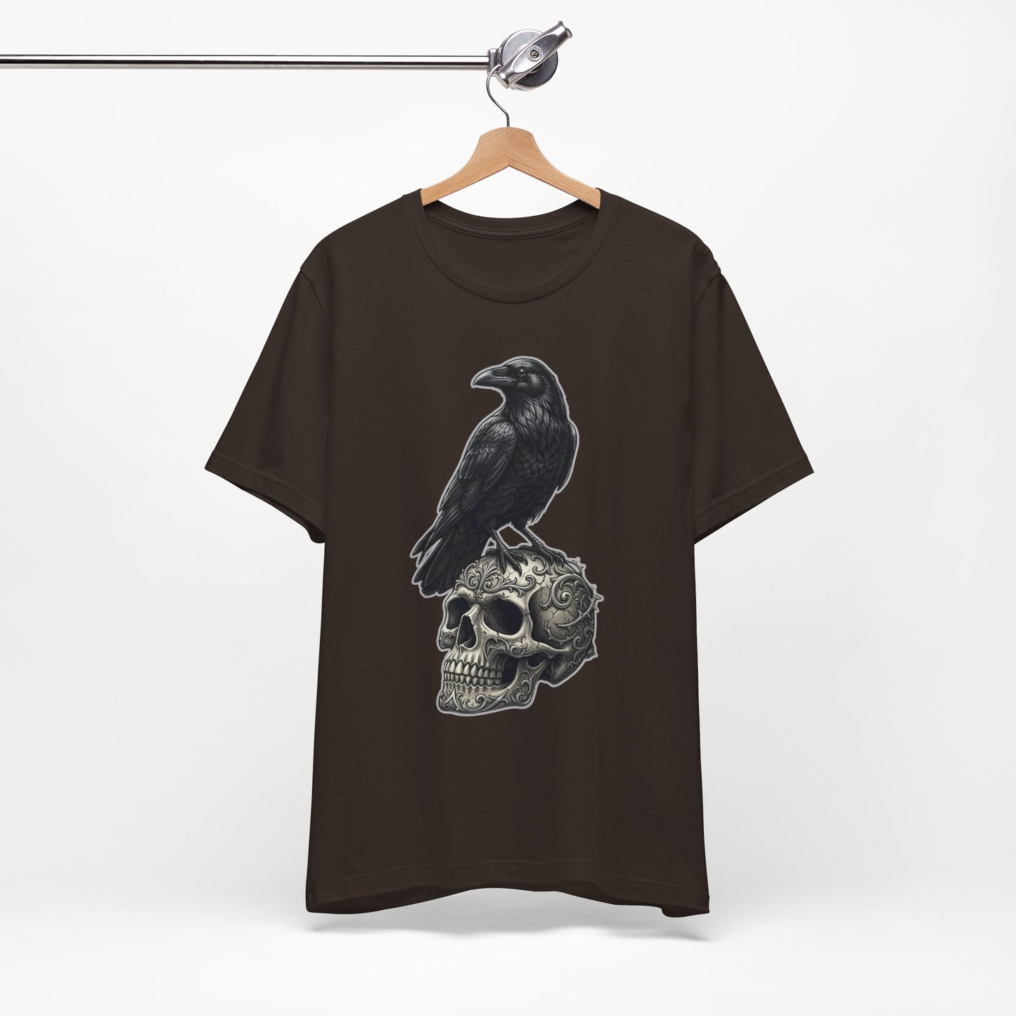 Raven on Skull