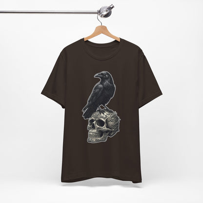 Raven on Skull