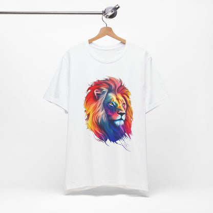 Vibrant Lion Graphic Tee