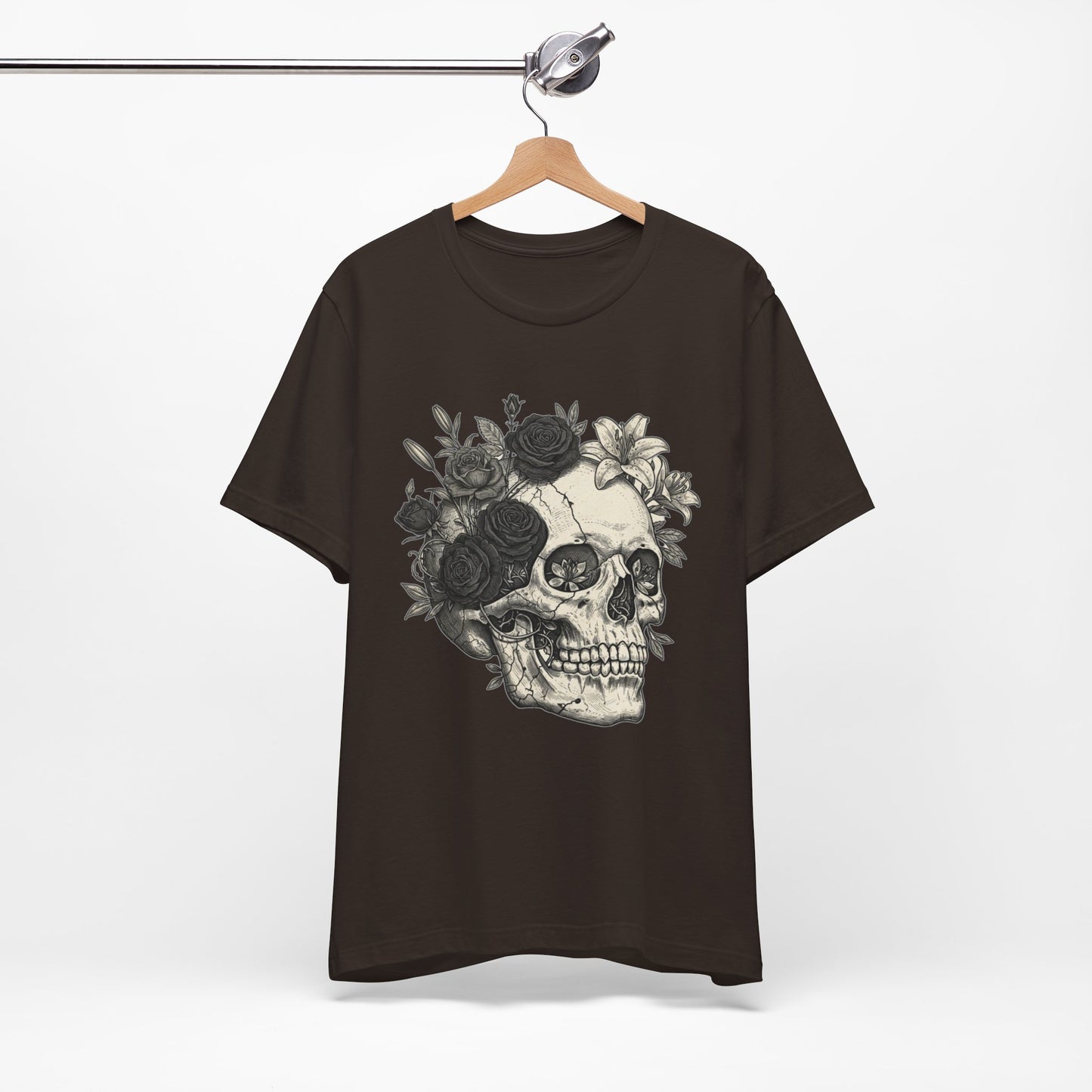 Skull Floral Tee