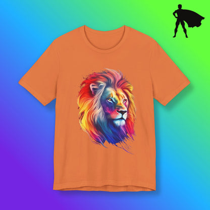 Vibrant Lion Graphic Tee
