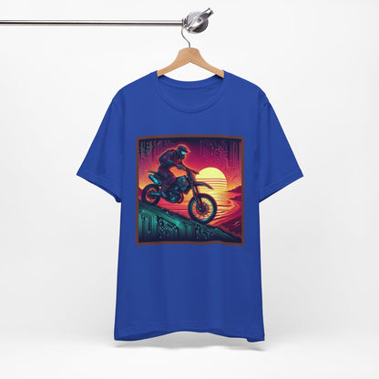 Adventure Awaits: Motorcycle Sunset