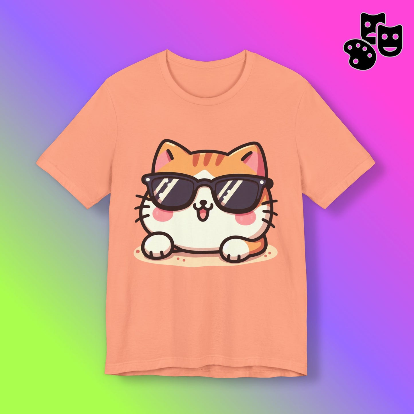 Cat Sunglasses Tee