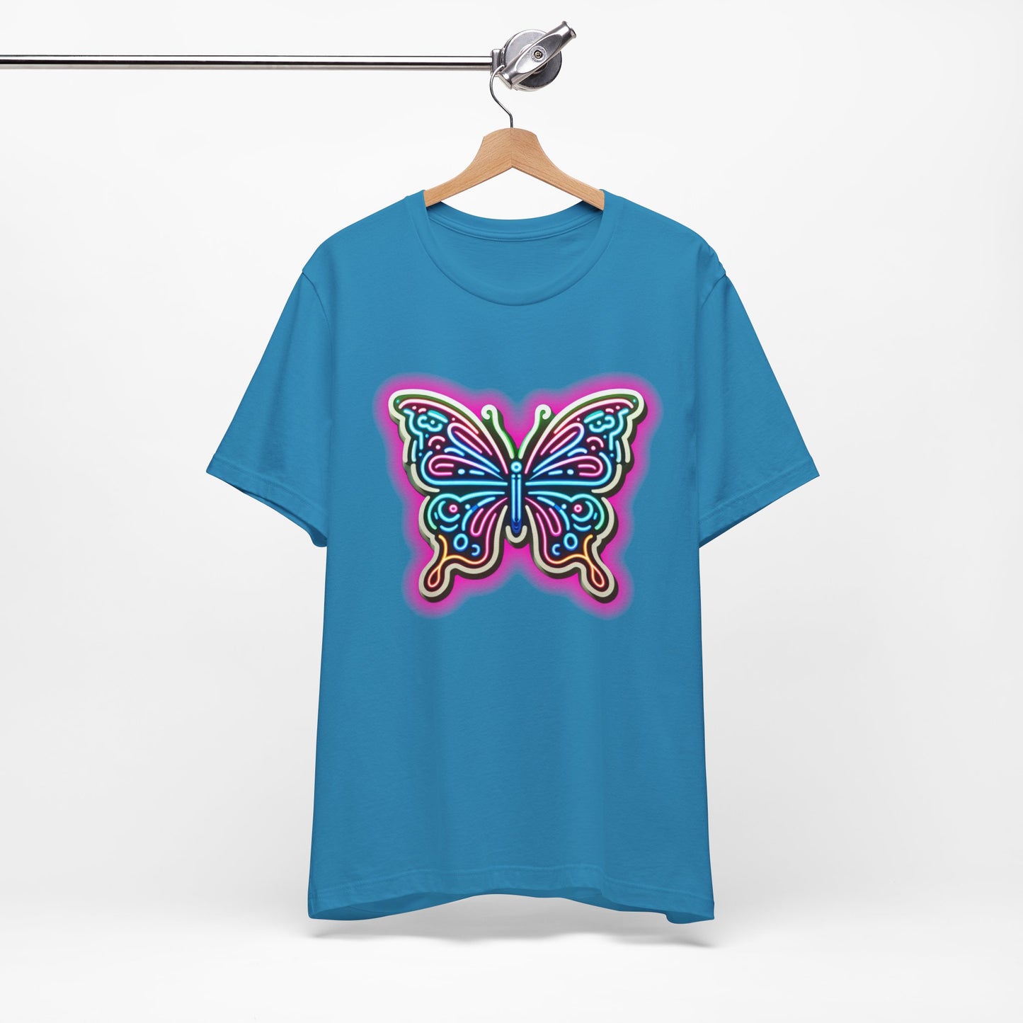 Butterfly Pink Glow Tee