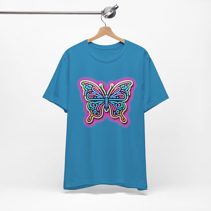 Butterfly Pink Glow Tee
