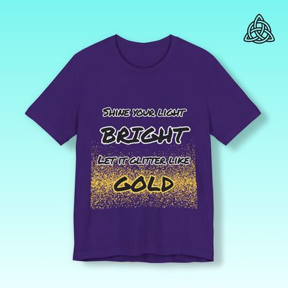 Glitter Like Gold Tee