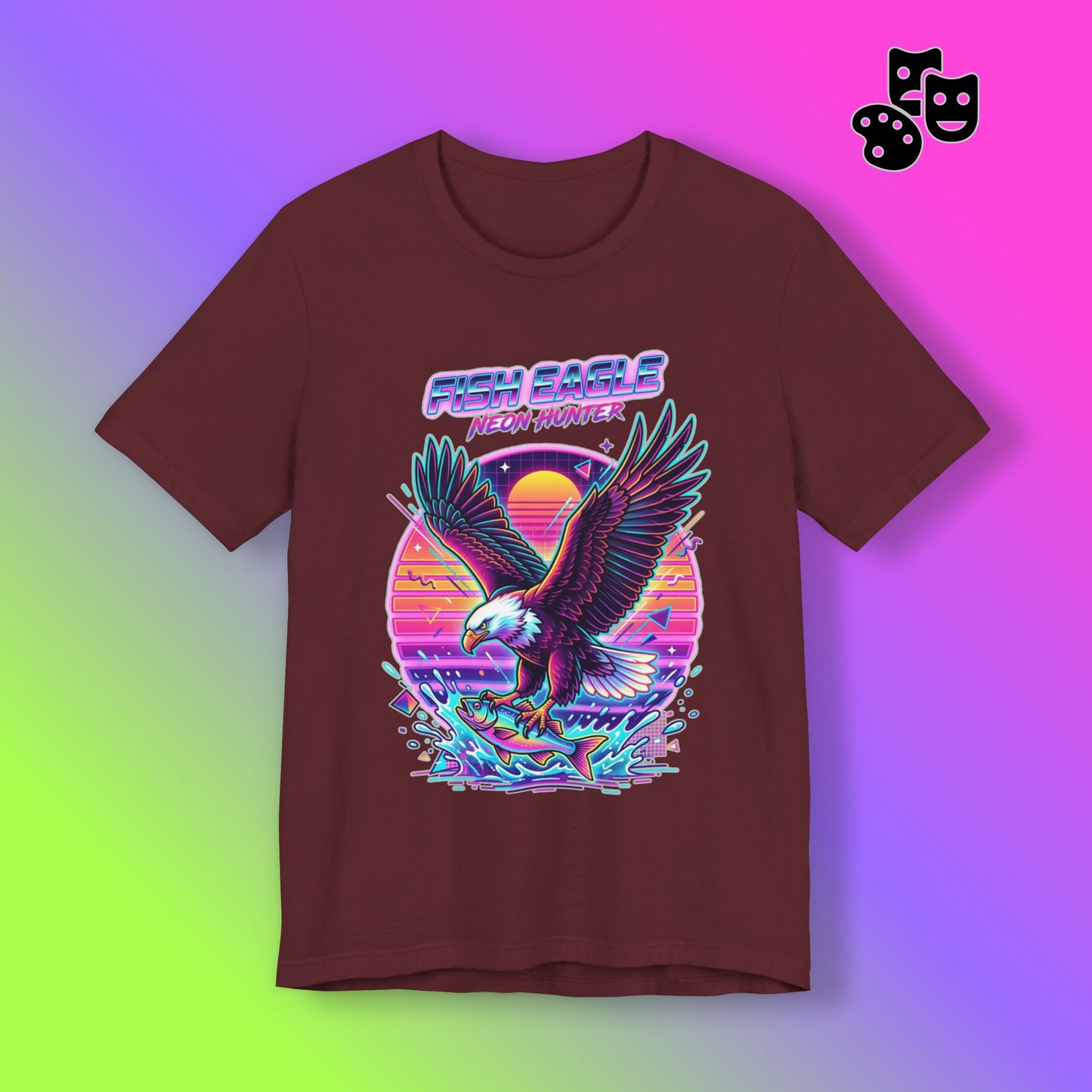 Fish Eagle Neon Hunter