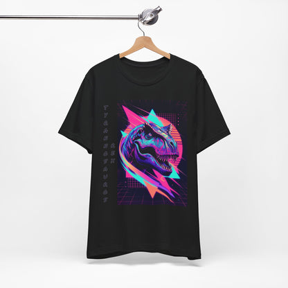 Retro Neon T-Rex
