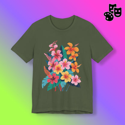 Tropical Flowers Tee