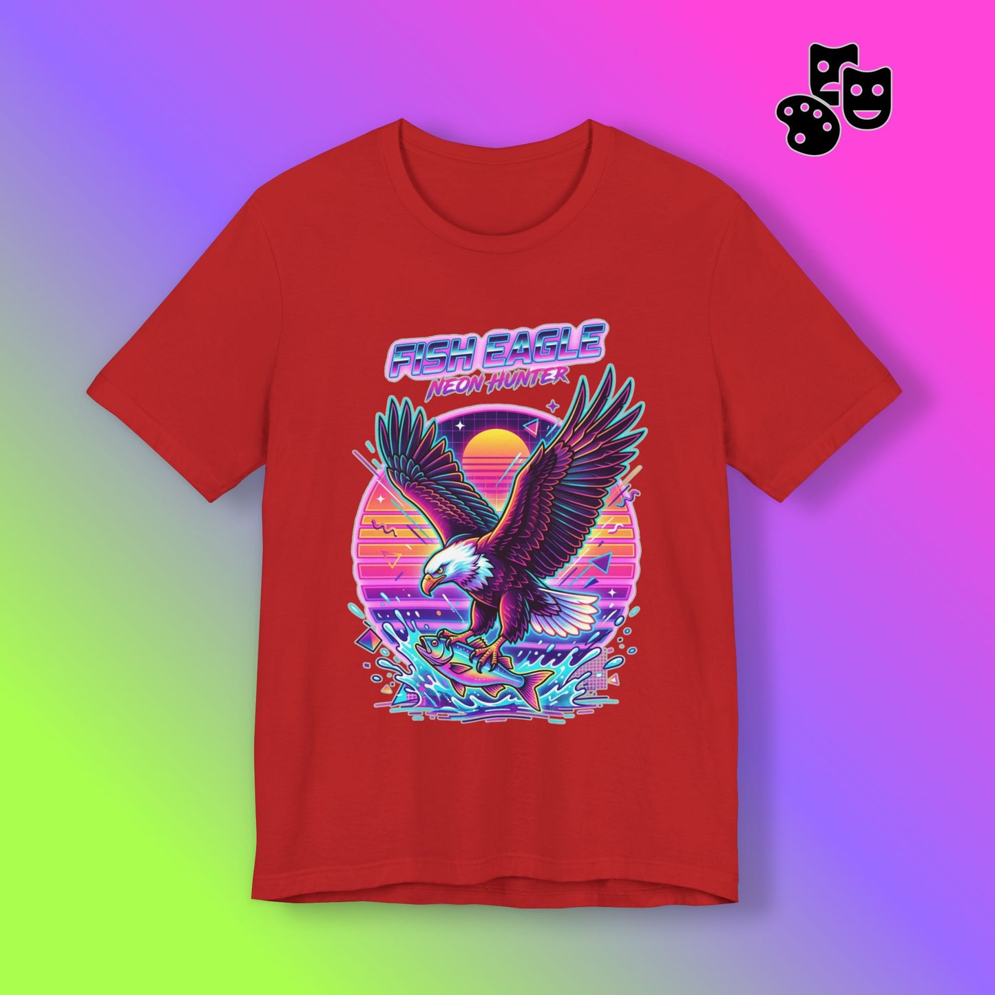 Fish Eagle Neon Hunter